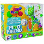Set de creatie cu argila usoara, Moon Light Clay - Pino Friend - DINO