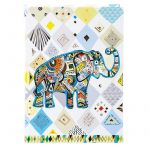 Agenda A5 embosata Ethno Elephant