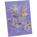 Agenda Goldbuch A5 cu efect special Luna de argint mov