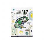Agenda Goldbuch A5 embosata Ethno Frog