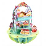 Felicitare 3D Pirouettes Santoro-Candybar
