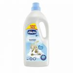 Balsam concentrat pentru haine, Chicco, Fara coloranti si substante nocive, Testat dermatologic, 60 de spalari, Sweet Talcum, 0 luni+, 1.5L