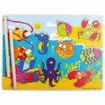Joc de pescuit magnetic - Animalutele marine
