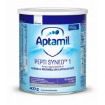 Lapte praf Nutricia pentru alergii si intolerante usoare, Aptamil Pepti SYNEO, 400g, 0-6 luni