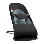 BabyBjorn - Balansoarul Balance Soft Black/Dark Gray, Bumbac