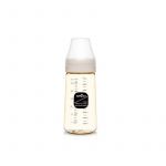 Biberon anticolici premium cu tetina S galben (260 ml)