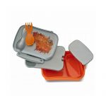 Carl oscar - Caserola cu pastila racire Wisdom N'Ice Box, , portocaliu