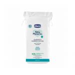 Dischete bumbac Chicco Baby Moments Baby Skin pentru igiena zilnica, 60buc, 0luni+