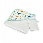 Set prosop si manusa de baie 72x72 cm BabyJem (Model: Zoo)