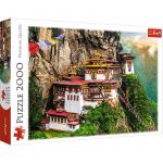 Trefl - Puzzle peisaje Cuibul Tigrului Bhutan , Puzzle Copii, piese 2000