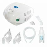 Aparat aerosoli copii, Sanity, cu compresor Alergia Stop Inhaler, MMAD 3 Âµm, cupa medicamente 10 ml