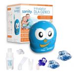 Aparat aerosoli copii, Sanity, Inhaler Kids, nebulizator cu compresor pentru copii,