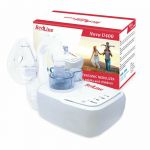 Aparat aerosoli, Redline, Nova U400, Cu ultrasunete, 3 moduri de nebulizare, pentru adulti si copii, Alb