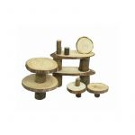 Set joaca lemn Saica Montessori mini world 1