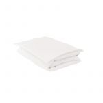 Set pilota si pernuta plata microfibra alba S 40x50 cm 75x100 cm