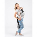 Marsupiu bebe, Isara, Quick Half Buckle Diamonda Gray