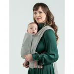 Marsupiu bebe, Isara, Quick Half Buckle, Misty Linen