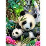 Set creativ cu diamante rotunde Diamond Painting 40x50 cm Toi-Toys TT46684Z