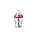 Biberon Advanced cu Sistem de Ventilatie, Tommee Tippee, 260 ml, fete, 1 buc