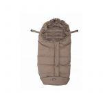 BO Jungle - Sac de dormit pentru carucior cu interior fleece, Taupe