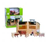 Collecta - Set Grajd si sura pentru animale cu figurine incluse