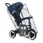 Husa de ploaie, Lorelli, Pentru tricicleta, Universal, Trasparenta
