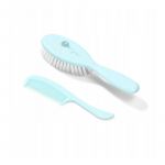 Set ingrijire par, BabyOno, Perie si piaptan, Din par natural, Mint