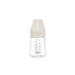 Biberon PA anticolici premium cu tetina S crem (160 ml)