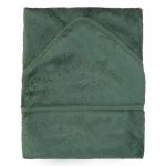 Prosop cu Gluga XXL pentru Copii din Bambus Aspen Green