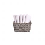 Set 3 scutece finet moale si fin alb bumbac 100% 80x80 cm