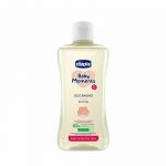 Ulei de baie, Chicco, Pentru pielea sensibila a bebelusi, 74% ingrediente de origine naturala, 200 ml