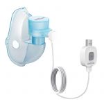 Aparat aerosoli copii, Redline, portabil IQ M200, nebulizator ultrasonic, tehnologie MESH, masca...
