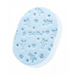 Burete delicat, BabyOno, Pentru baie, 8.5 x 11 cm, Albastru