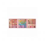 Magic studio - Paleta farduri de pleoape PinUp Greatest Colors Beauty 24169, 116 culori
