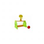 Set de joaca copii, fotbal si baschet, poarta de fotbal si cos basket, LeanToys, 7917