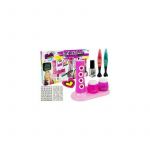 Set pentru unghii glitter, manichiura si pedichiura pentru copii, LeanToys, 8508