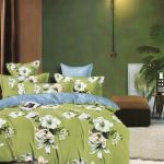 Lenjerie de pat finet 6 piese, cearceaf pat clasic, cearceaf pilota 200x230, 2 fete perna 50x70, 2 fete perna 70x70, Extra, Lamaita