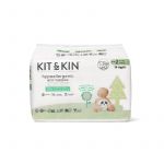 Scutece Hipoalergenice Eco Kit&Kin Marimea 2 4-8 kg 38 buc