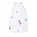 Lorelli - Sac de dormit de iarna, 80 cm, bumbac ranforce, Happy Lama Pink