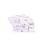 Set 3 scutece finet moale si fin model animalute bumbac 100% 80x80 cm