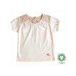 Amelie 86/92 - Bluza din bumbac organic popeline GOTS