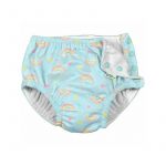 Aqua Rainbows 12 luni - Slip copii refolosibil SPF 50+ cu capse Green Sprouts by iPlay