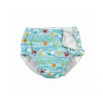 Aqua Sea Friends 12 luni - Slip copii SPF 50+ refolosibil, cu capse Green Sprouts by iPlay