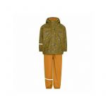 Dino 100 - Set jacheta+pantaloni impermeabil cu fleece, pentru vreme rece, ploaie si vant - CeLaVi