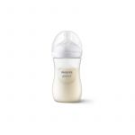 Biberon, Philips Avent, Natural Response, 1 luni+, 260 ml, Fara BPA, Anticolici, Alb