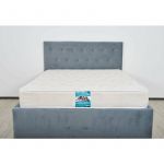 Saltea cu arcuri SomnART LETTO 140x200, înălțime 22 cm, ortopedică, husă matlasată, duritate medie-tare