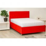 Saltea cu spumă poliuretanică SOMNART 180x200, înălțime 20 cm, ortopedică, husă detașabilă cu fermoar, rulată, fermitate medie