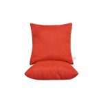 Set 2 Perne matlasate US, microfibra Rosie, 70x70 cm
