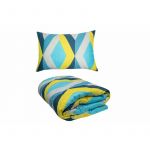 Set pilota primavara/vara si 1 perna Viseo Diamond SomnART, microfibra, 150 g/mp, 150x200 cm + 50x70 cm