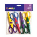 Playbox - Set 4 foarfeci Design cu protectie plastic